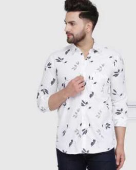 White Check Shirt